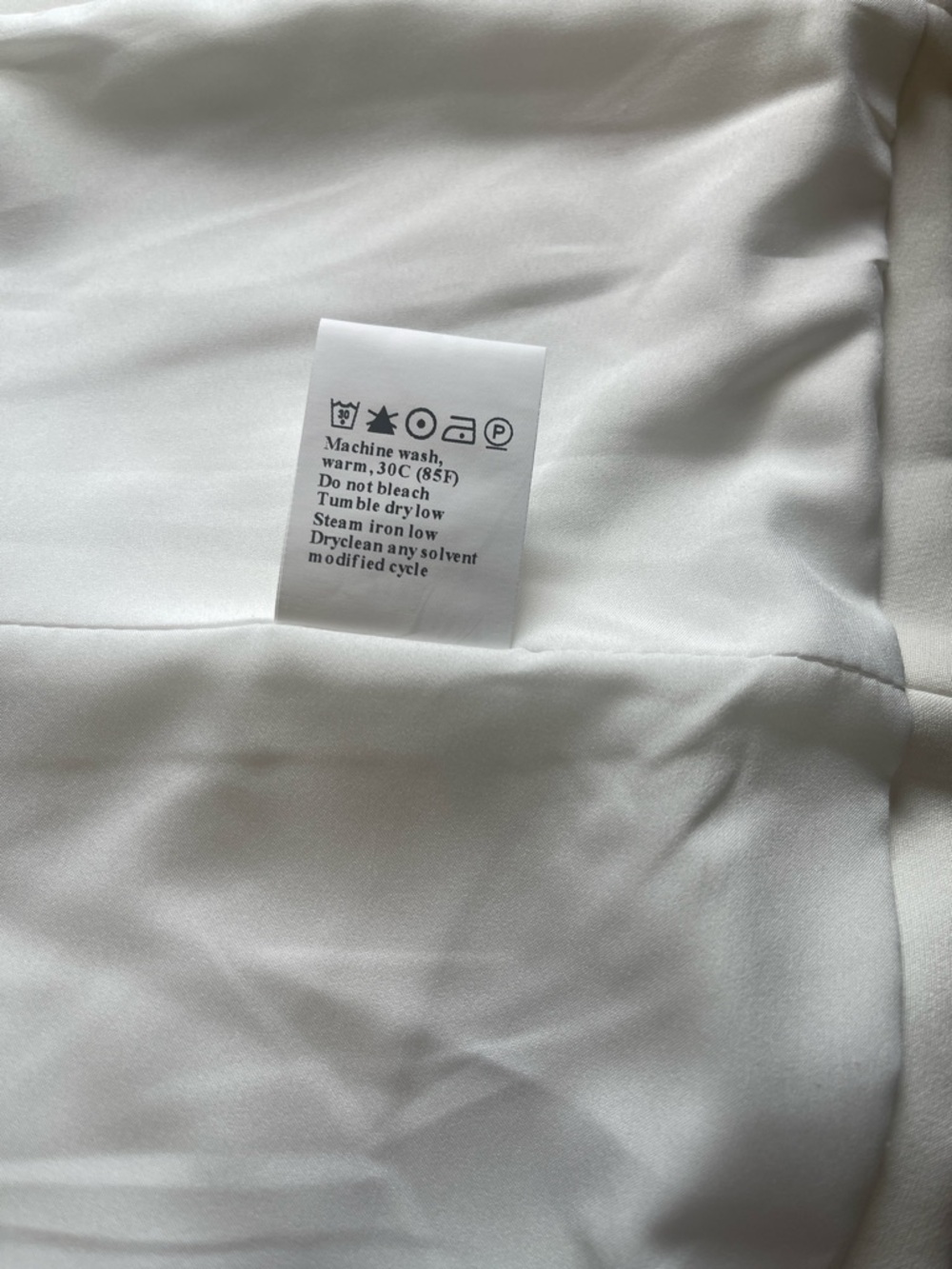 KIRUNDO White Sleeveless Tailored Vest - Picture 8 of 8